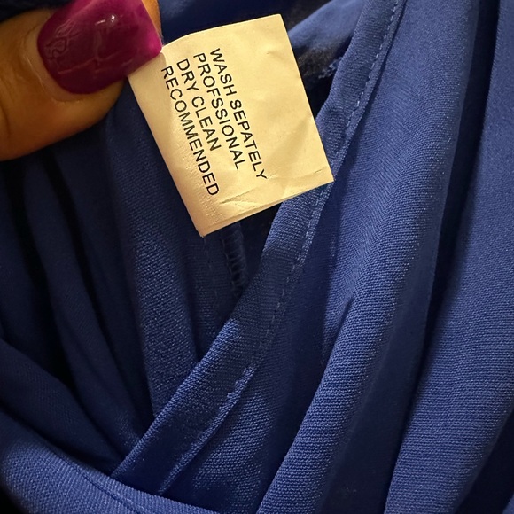 Jumpsuit in royal blue - Picture 8 of 9